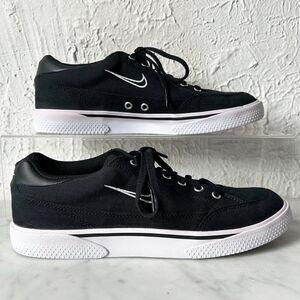 Nike GTS 97 Canvas Black White Skate Shoes Low Sneakers - Men's Size 7.5